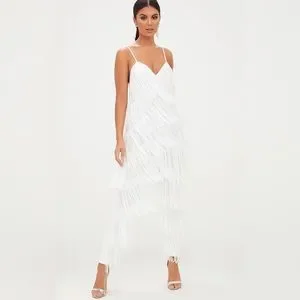 PrettyLittleThing Pants Jumpsuits Prettylittlething White